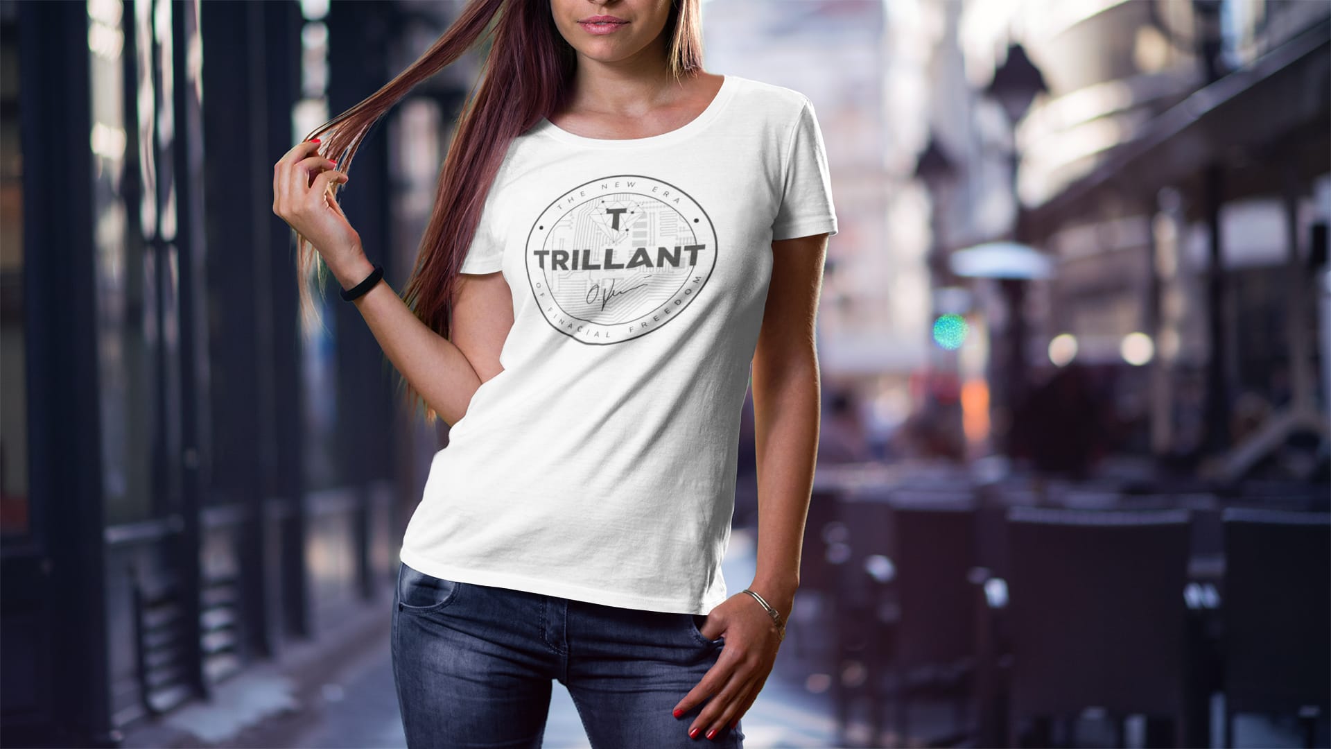 Damen Shirt Trillant wei [M]