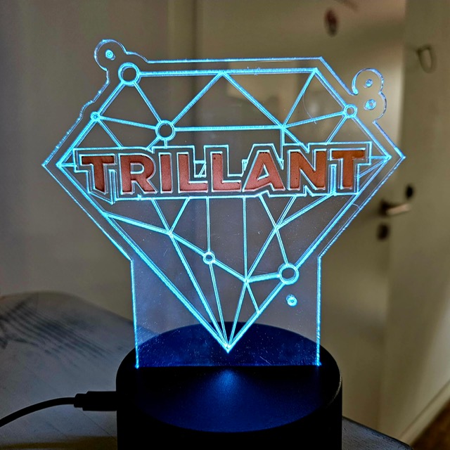 Trillant Acryllampe