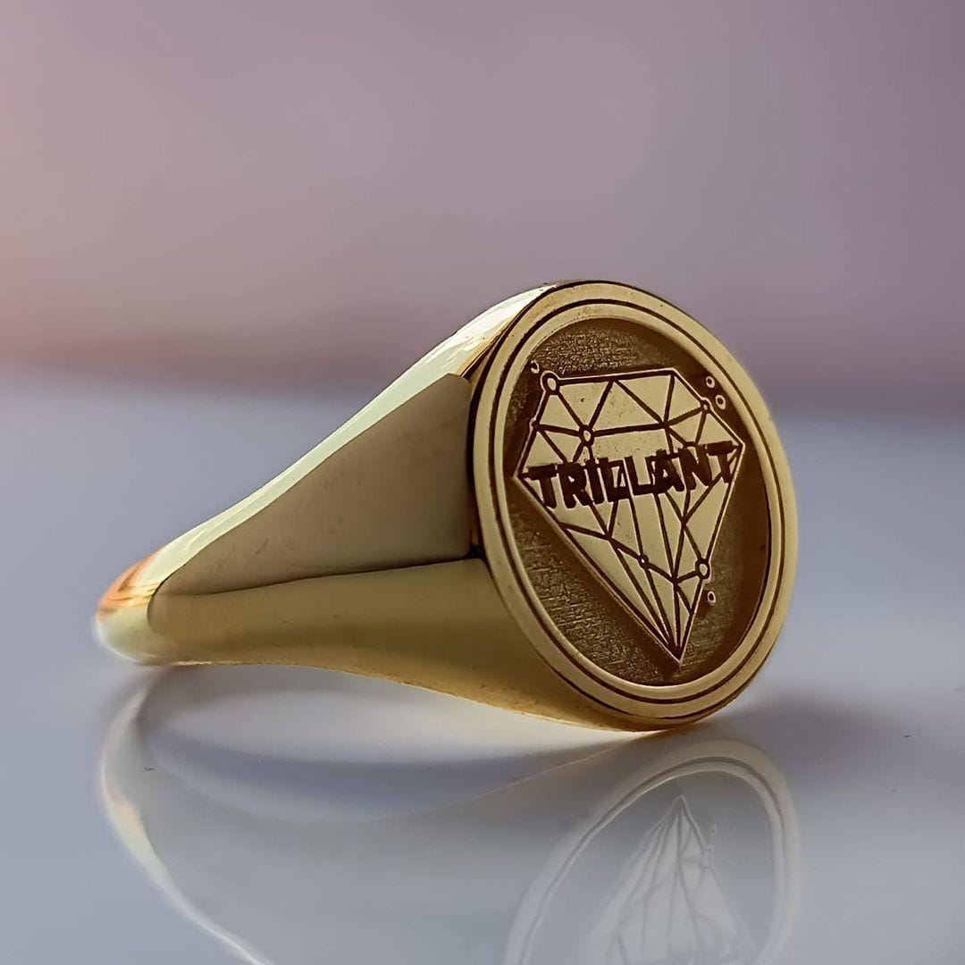 Originaler Trillant Ring